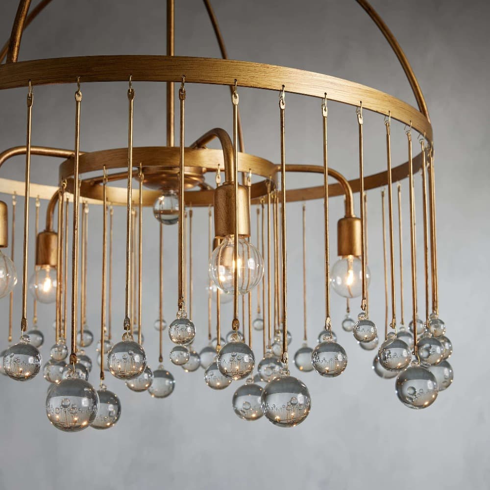 Aubry Round Chandelier 5 lights/8 lights