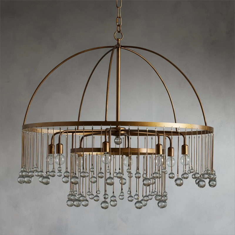 Aubry Round Chandelier 5 lights/8 lights