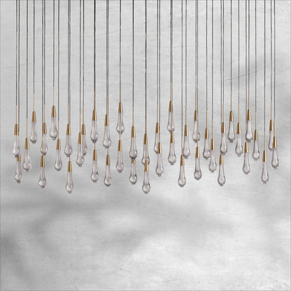 Soltaire Linear Chandelier 37"50"70"87"120"