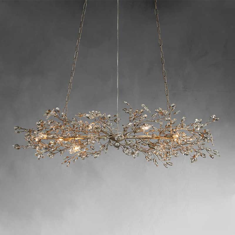 Fiore Linear Chandelier 43"51"68"