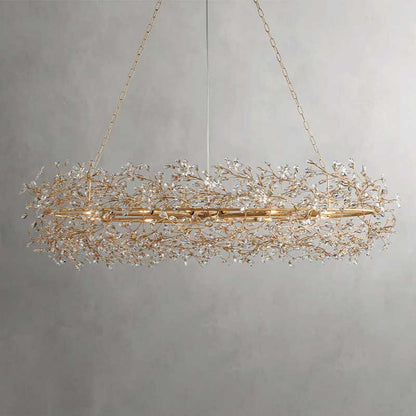 Denise Fiore Oval Chandelier 62", 74"
