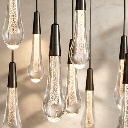 Soltaire Linear Chandelier 37"50"70"