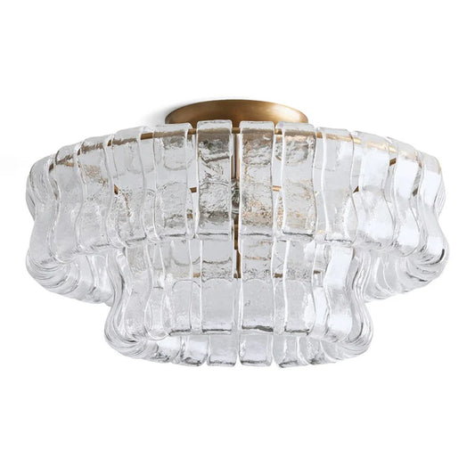 Ghiacioo Flush Mount Chandelier for Liviing room/ Bedroom