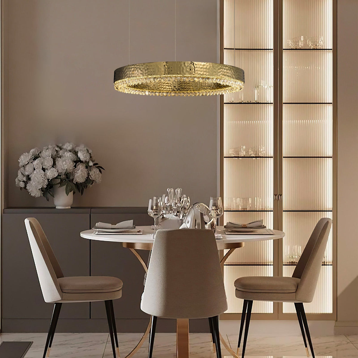 Maria Crystal Modern Pendant Light