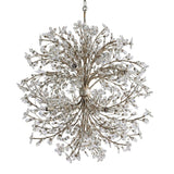 Fiore Crystal Flowers Creative Round Chandelier 8-Light