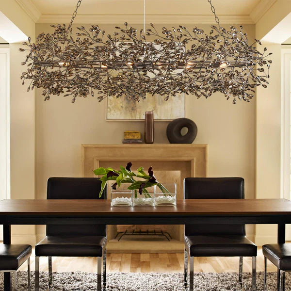 Fiore Oval Chandelier 62''74''