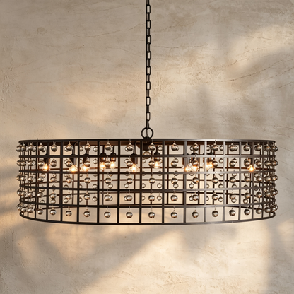 La Cage Round Chandelier 6/8/12 Light