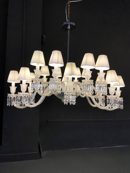 Bakala Luxury Ellipse Crystal Chandelier