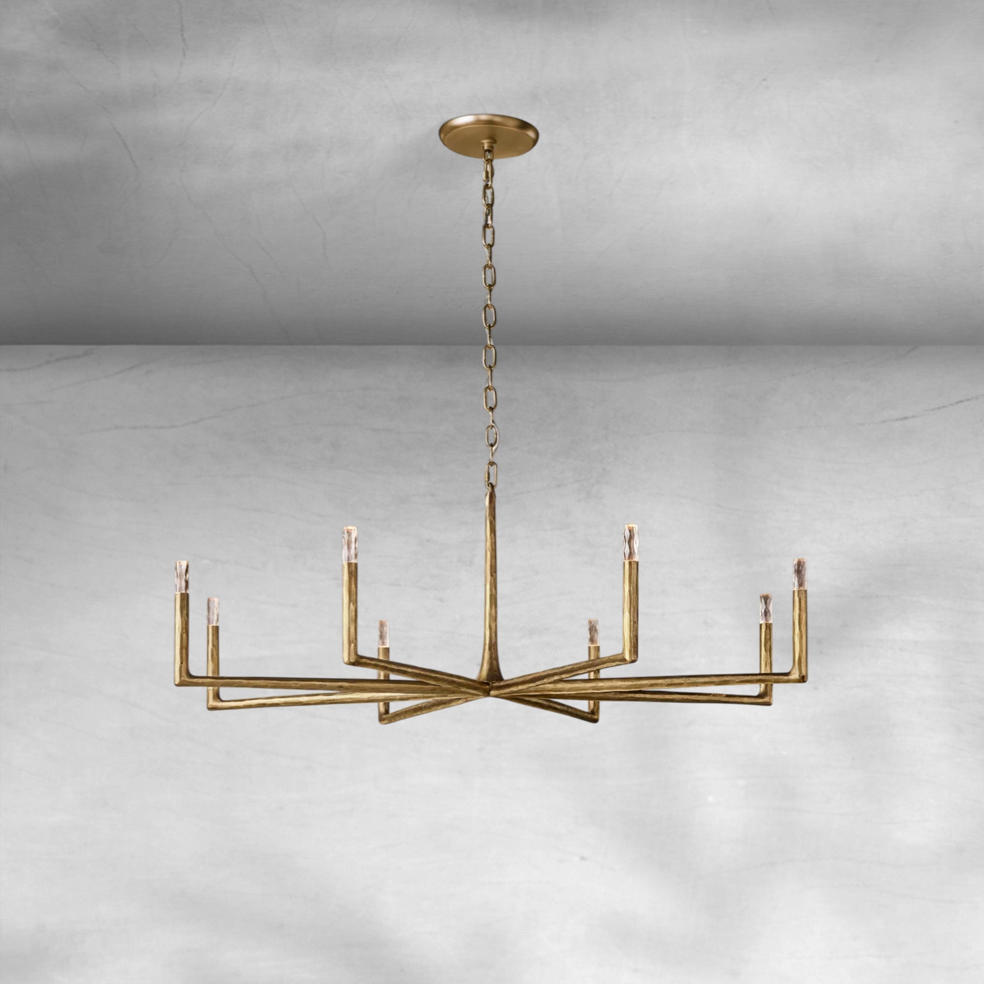 Thalen Forged Round Chandelier 36" 48” 60” 72”