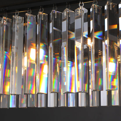 JC French Classicm Series K9 Crystal Round / Linear Chandelier