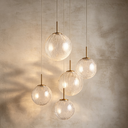 Casen Round Chandelier 20''28''34''43''