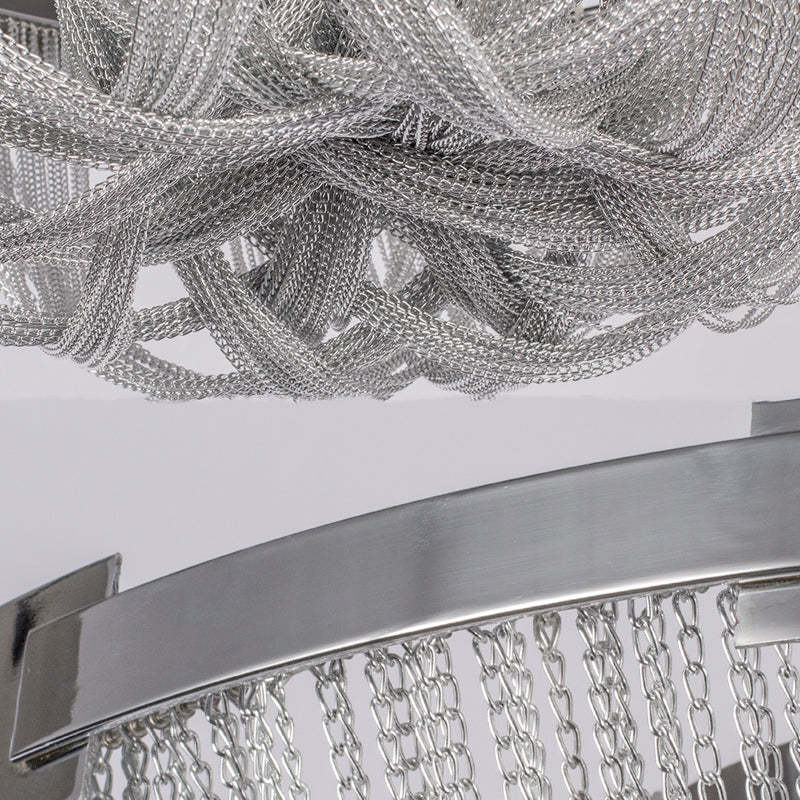 Denise Glenn Aluminum Chain Tassel Ceiling Light