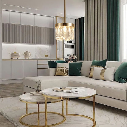 Fenis Linear Crystal Chandelier