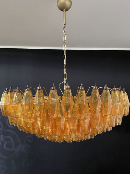 Murano Chandelier – Poliedri – 185 glass