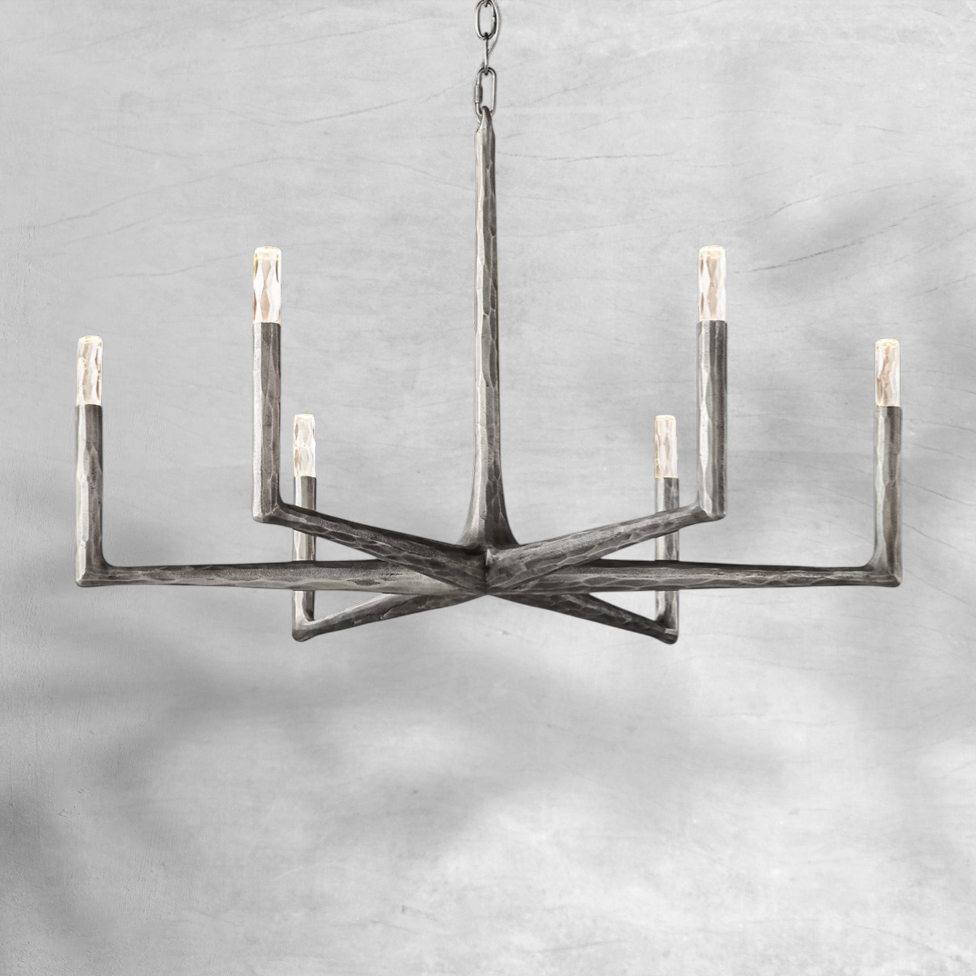Thalen Forged Round Chandelier 36" 48” 60” 72”