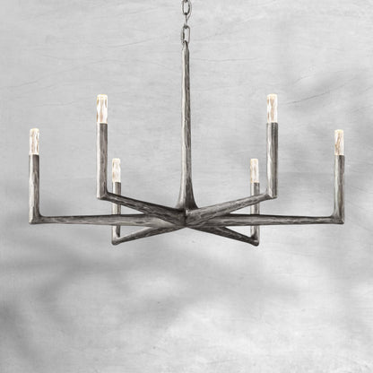 Thalen Forged Round Chandelier 36" 48” 60” 72”