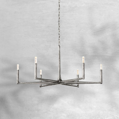 Thalen Forged Round Chandelier 36" 48” 60” 72”