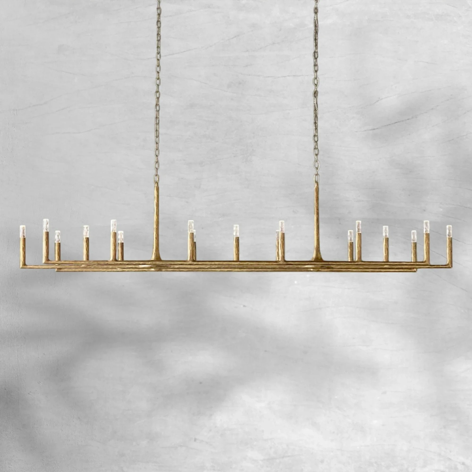 Thalen Forged Linear Chandelier 54" 72" 96"
