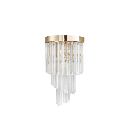 Denise Rhea Palms Crystal Sconce