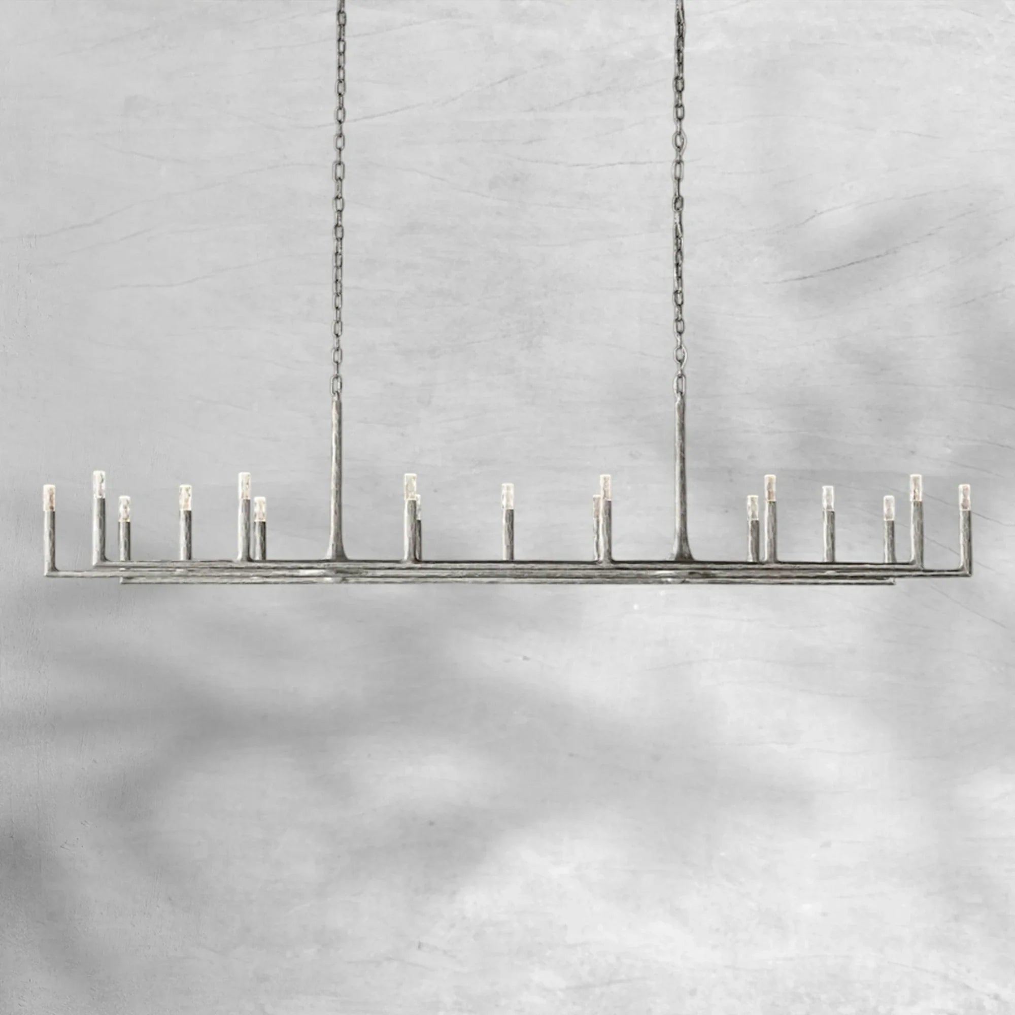 Thalen Forged Linear Chandelier 54" 72" 96"