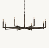 Avarital Forged Round Chandelier 36" 48” 60” 72”