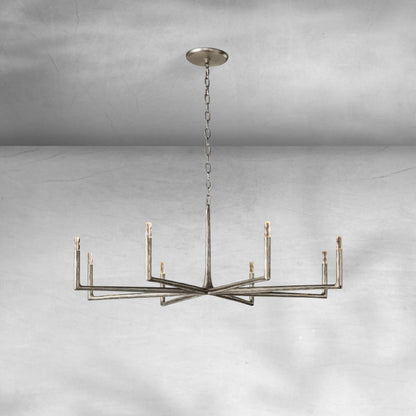 Thalen Forged Round Chandelier 36" 48” 60” 72”