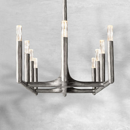 Thalen Forged Linear Chandelier 54" 72" 96"