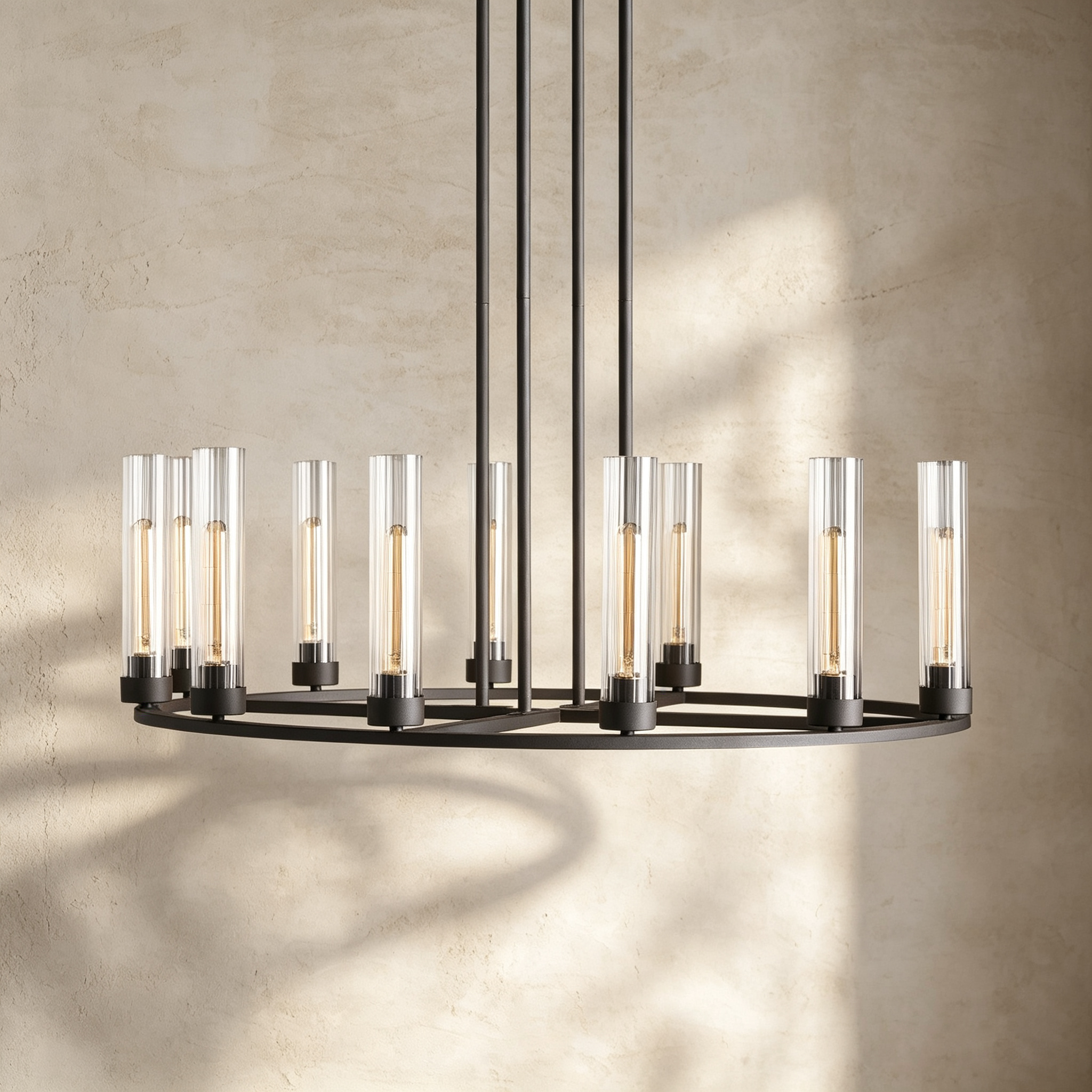 Andreas Round Chandelier 10/12 Light