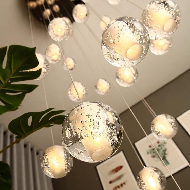 Adonis Suspension Water Drop Chandelier（ 43-Light customized） - Melin Lamps