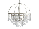 Aubrey Crystal Ball 4 Tier Chandelier