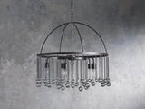 Aubrey Crystal Ball Round Chandelier 5 Light / 8 Light