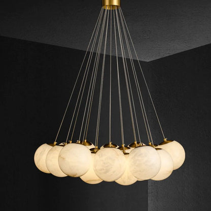 Alabaster Multi-lights Ceiling Pendant