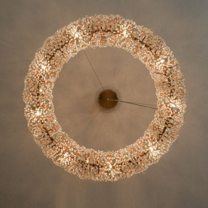 JC Aleya Crystal Ring Chandelier