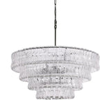 Amor 4-Tier Glass Round Chandelier 36" - jchandelier