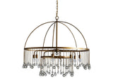 Aubrey Crystal Ball Round Chandelier 5 Light / 8 Light