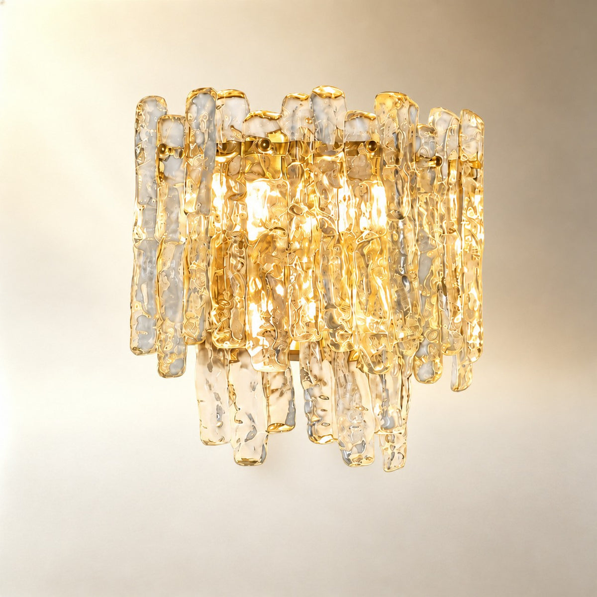Aureline Murano Textured Glass Wall Sconce