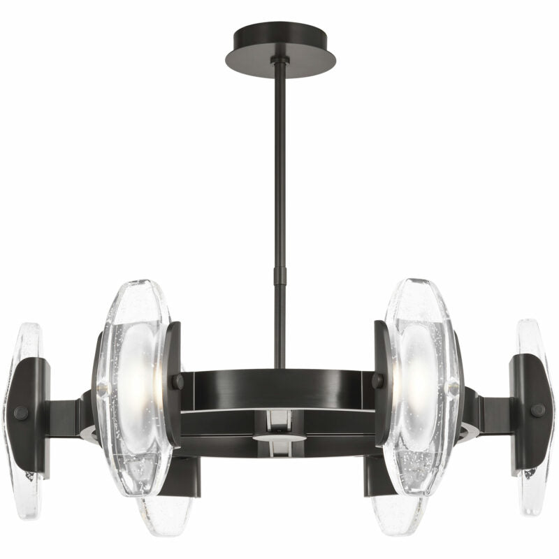 Aute Led Round Chandelier 30″