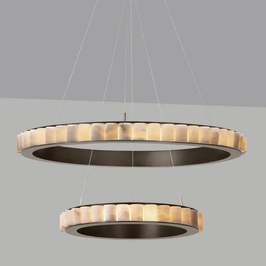 Avalon Halo Modern Chandelier - CTO Lighting