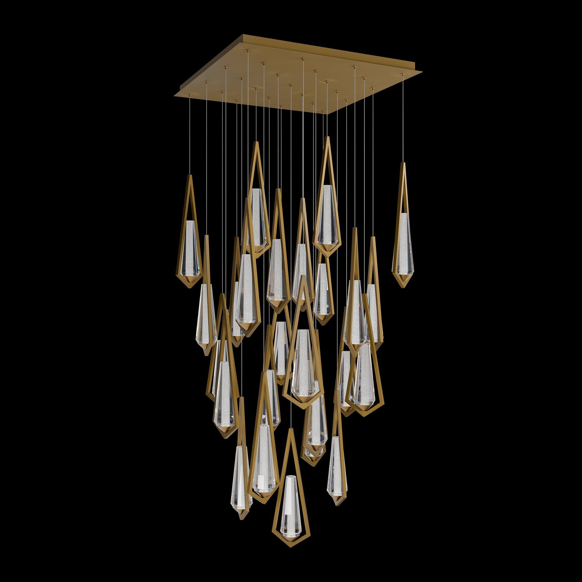 Devotee Linear Chandelier 25 Light