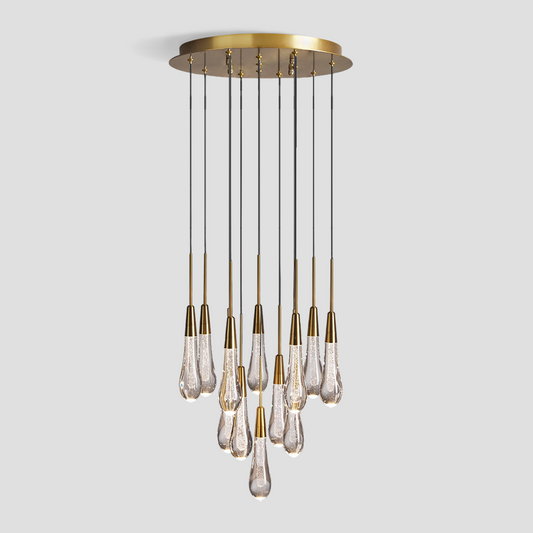 Soltaire Round Chandelier 17'' 24'' 36'' 40'' 58''D