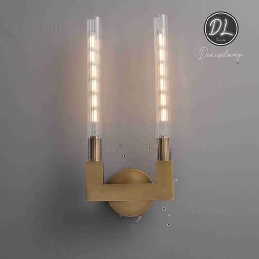 Elegance- Modern Gorgeous Flow Stripe Double Wall Sconce