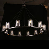 Galahad Round Chandelier 36"