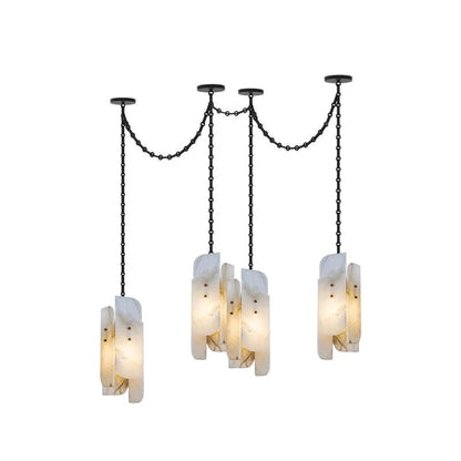 Cascading Chain Cluster Chandelier