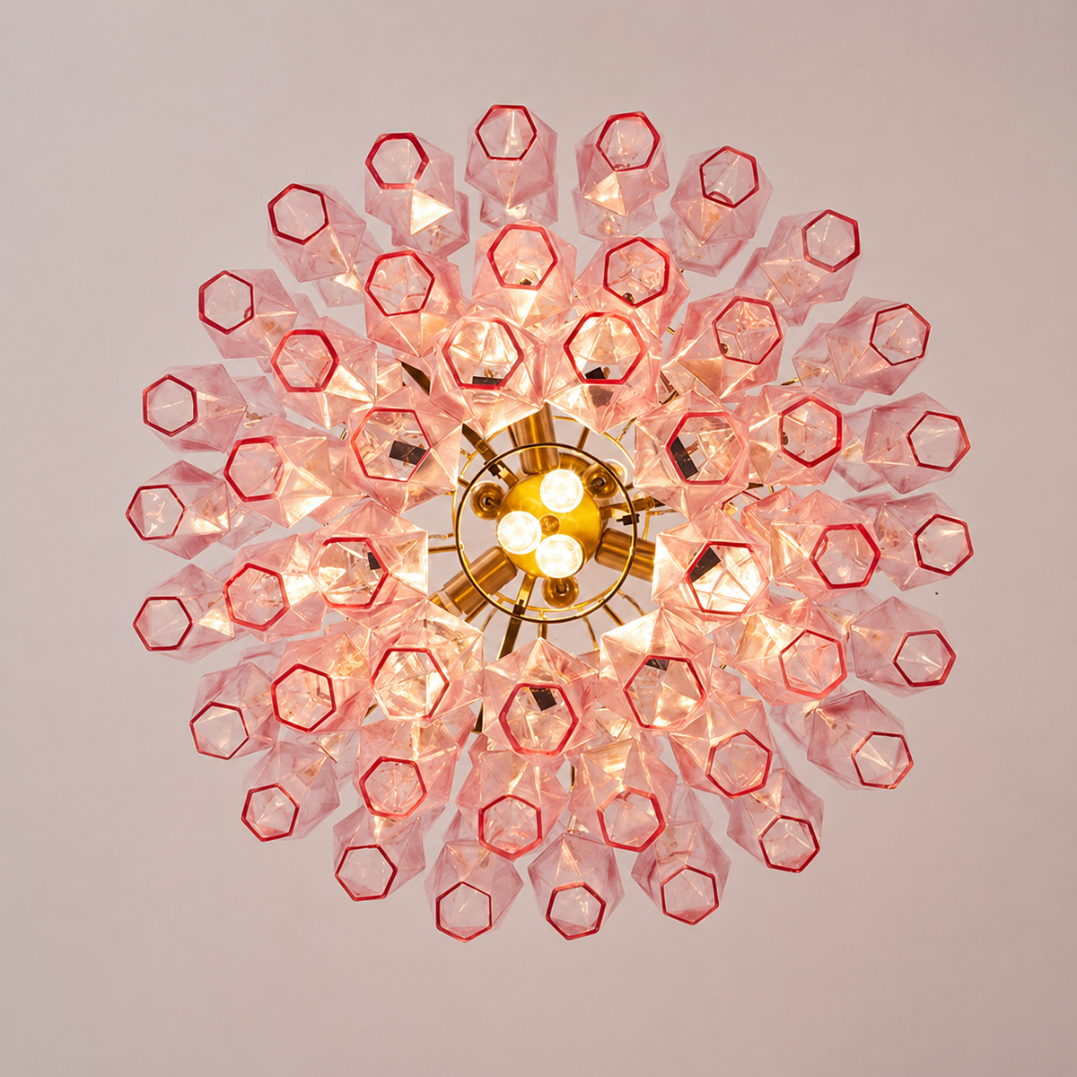 Living/Dining Room Chandelier – Artisan Murano Style Virelle Cascade