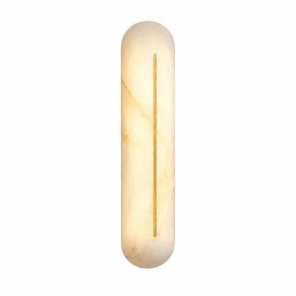 Living Room Wall Sconce | Spanish Alabaster Minimalist | Valora