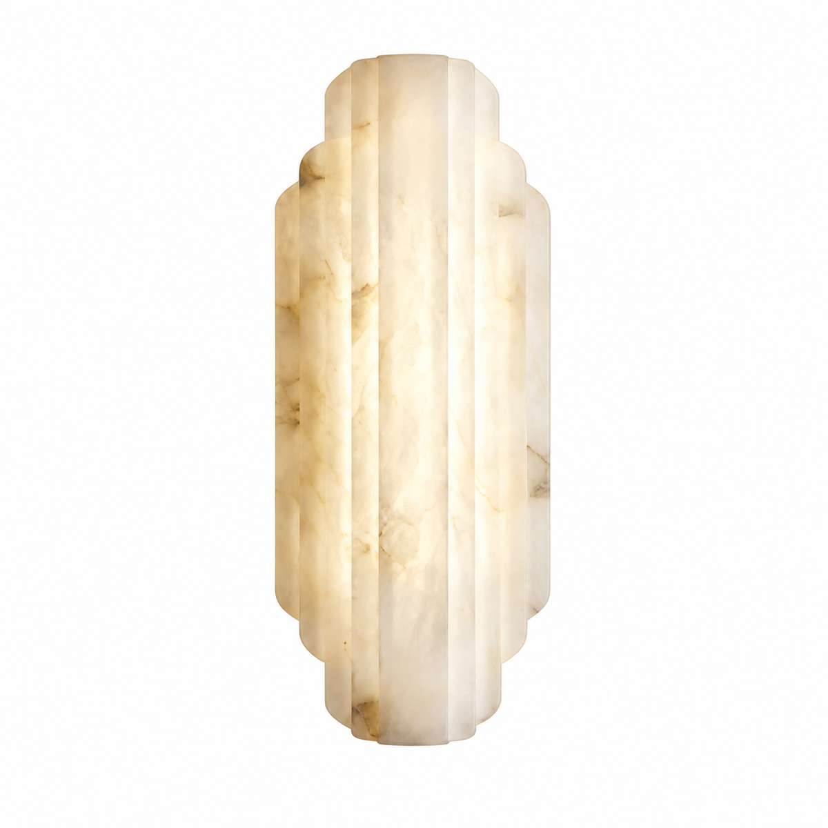 Living Room Wall Sconce | Spanish Alabaster Art Deco | Arcelis