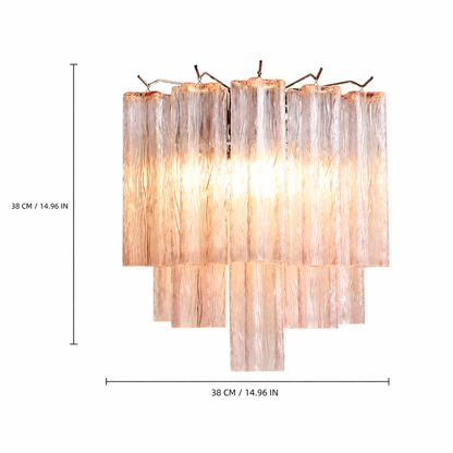 Bedroom Wall Sconce | Murano-Style Glass | Floravia
