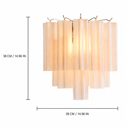 Bedroom Wall Sconce | Murano-Style Glass | Floravia