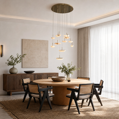 Iloen Modern Alabaster Pendant Light Fixtures