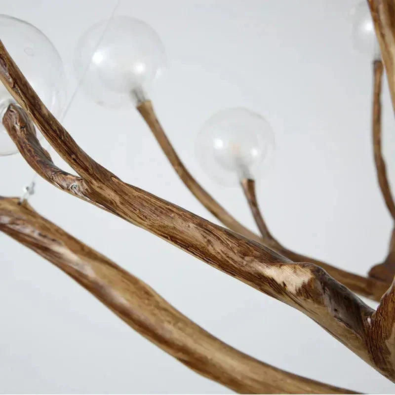 Demolion  Glass  Glove Branch Chandelier